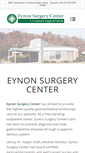 Mobile Screenshot of eynonsurgerycenter.com